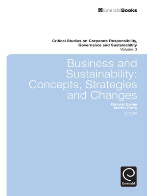 cover image of Critical Studies on Corporate Responsibility, Governance and Sustainability, Volume 3